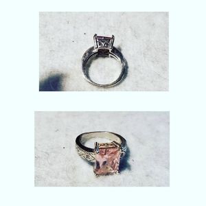 Pink Stone ring